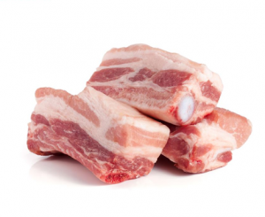 Ba chỉ heo có xương có da Canada(1kg)